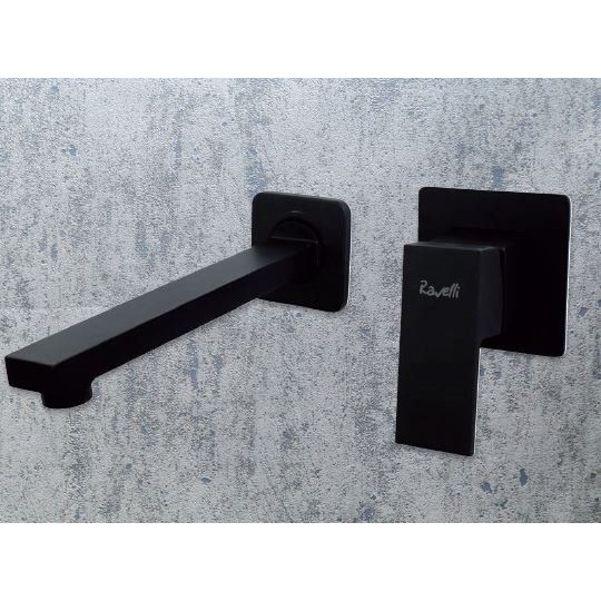 RAVELLI SIENA BLACK MAT ΜΠΑΤΑΡΙΑ ΝΙΠΤΗΡΟΣ ΕΝΤΟΙΧΙΣΜΟΥ ΠΛΗΡΗΣ(20-051)