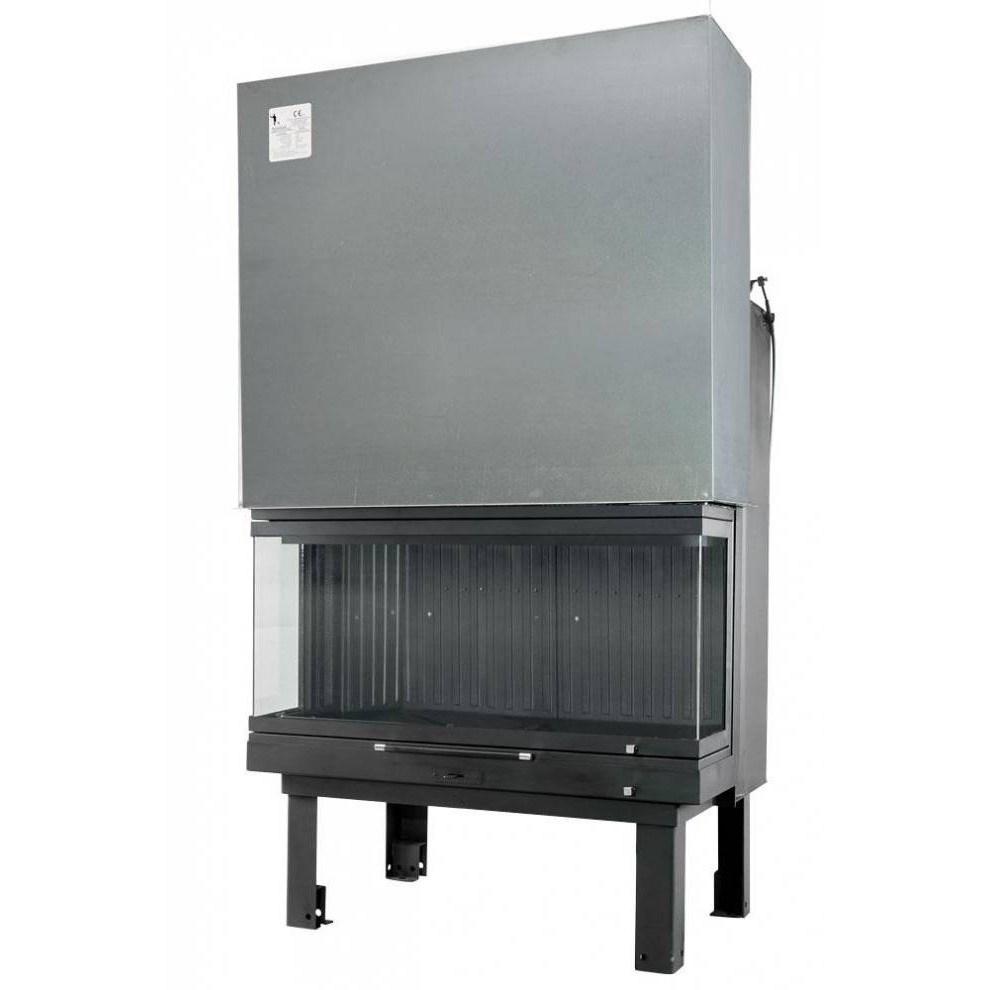 Ενεργειακό Τζάκι ECO Τ-90 Πανοραμικό Μεταλλικό Συρόμενη - Ανοιγόμενη Πόρτα Χυτήρια Μισαηλίδη