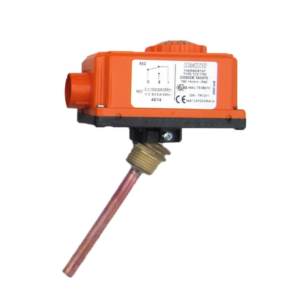 IMIT Θερμοστάτης 1NC 1NO 2CO IP40 542470 TC2 - Image 2