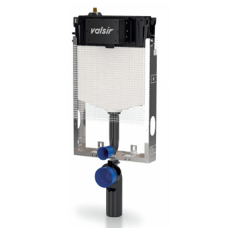 Καζανάκι Εντοιχισμένο Tropea S – Fixsystem Πνευματικό