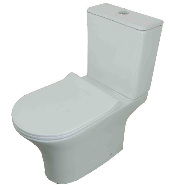 Gloria Niagara Λεκάνη Rimless με κάλυμμα και καζανάκι 27-1217