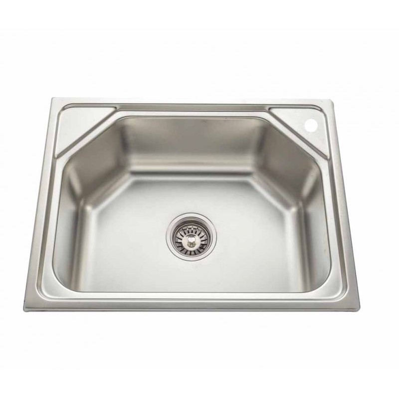 Gloria LEVANTE νεροχύτης με 1 γούρνα 600x450x210cm 18-6045