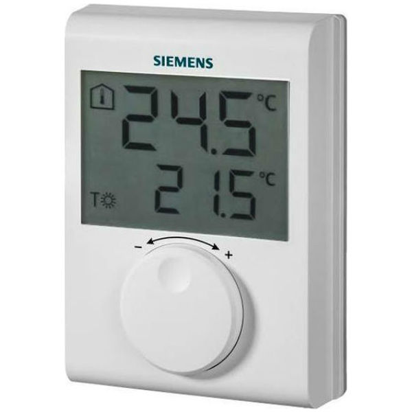 Siemens RDH100 Ηλεκτρονικός Θερμοστάτης Χώρου Με Έλεγχο TPI