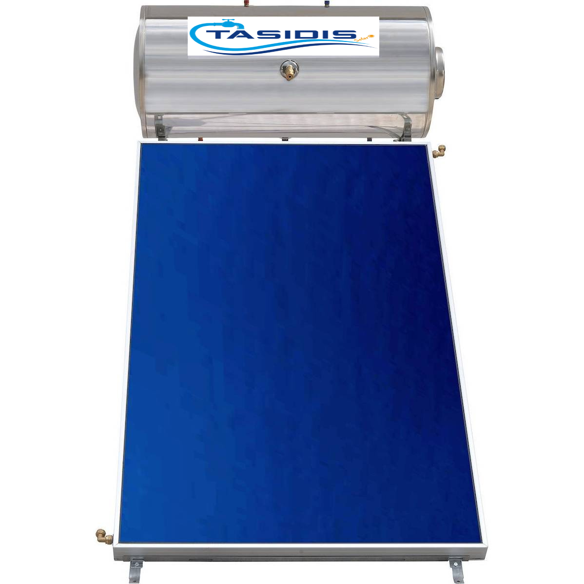 160lt/2,30m² Ηλιακός Θερμοσίφωνας Glass Διπλής Ενέργειας