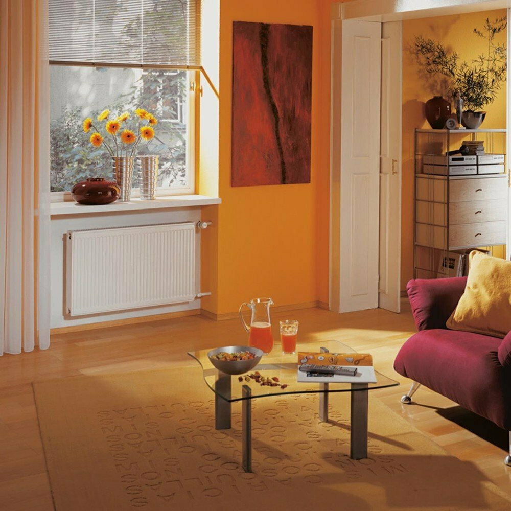 Purmo Compact Σώμα Καλοριφέρ Πάνελ Εξωτερικού Βρόγχου 33/600/700 1799kcal/h - Image 2