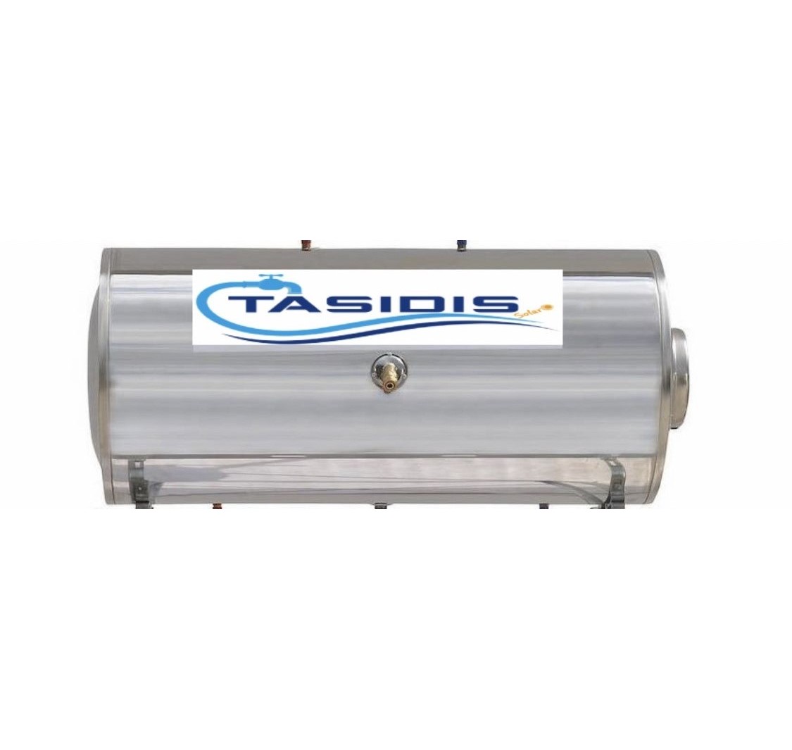 Μποιλερ 200λτ γκρι glass ηλιακού θερμοσίφωνα τριπλής ενέργειας κλειστού κυκλώματος