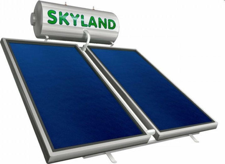 Skyland GL 200lt/4m² Glass Τριπλής Ενέργειας