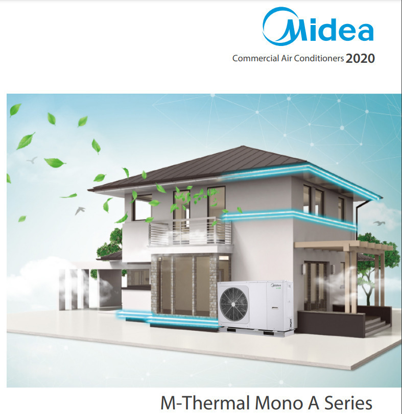 Τριφασική Αντλία Θερμότητας 14.1kW Midea M-Thermal MHC-V14W/D2RN8 - Image 2