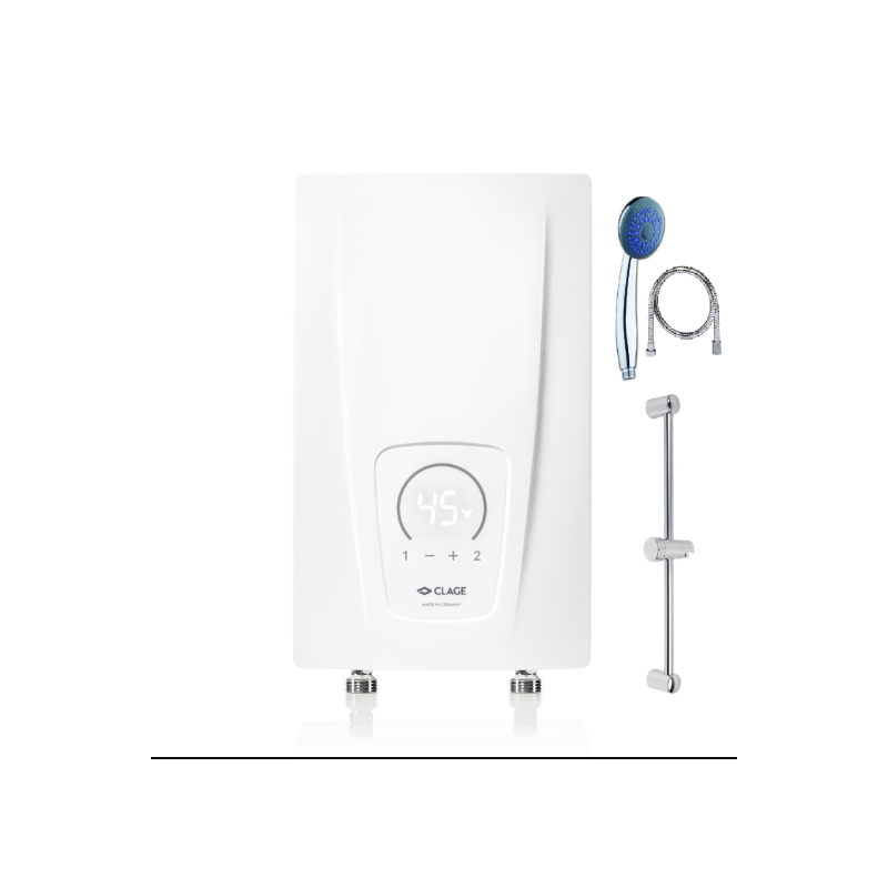 CLAGE CEX 6/9 Shower Ταχυθερμοσίφωνας 1φασικός Μόνο Ντους 8.8kW